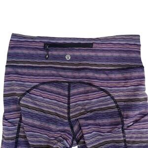 lululemon Speed Tight IV Luxtreme Space Dye Run Tights Zip Pocket Mid Rise Sz 6